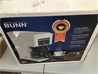 New bun coffee maker in box