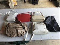 Box of purses. & bags