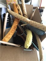Box of closet hangers