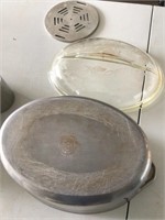 Vintage aluminum household institute cook pot