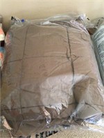 Twin heavy brown comforter