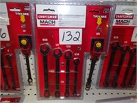 SAE Open End Ratcheting Wrenches