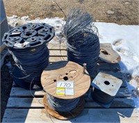 Pallet of High Tensile electric fence wire
