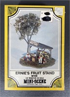 Vintage Mini-Scene HO Scale Ernie’s Fruit Stand