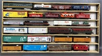 Assorted Tray of HO Scale Trains