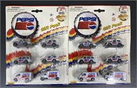 Two Six Pack Pepsi Die-Cast Cars