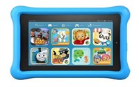 New-sealed Black Fire HD 8 Tablet + Blue Case