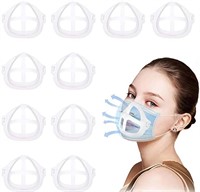 Pack of 10 face brackets for adults