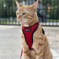 Used Rabbitgoo Red Cat Harness