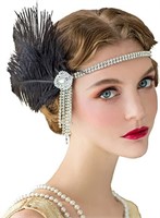 3 pack SWEETV Flapper Headbands Womens 1920s