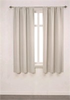 Mainstays black out curtain, 40x63 inches, beige