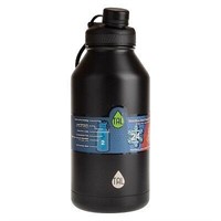 TAL Black 64oz (1.9L) Stainless Steel Water Bottle