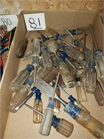 Lot of Screwdrivers and Chisels - All Craftsman