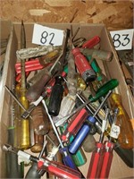 Lot of Screwdrivers and Nut Drivers