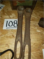 Vintage E.C. Tecktunius Wrenches