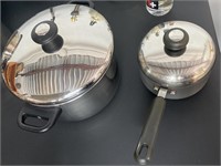 stainless steel pot lot