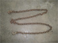 10 Ft. Tow Chain, Link Size-1 1/4x2 in.