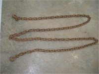 16 Ft. Tow Chain, Link Size 1 1/2x2