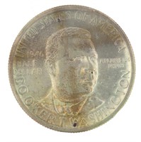 1946 Booker T Washington Silver Half Dollar