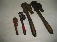 Pipe Wrenches, 6, 8 and 12