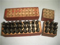 Letter and Number Punches Set, Complete