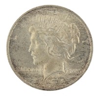 1924 AU Peace Silver Dollar