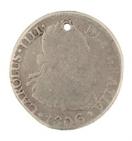 1806 Spanish Silver II Reales