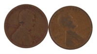 1909 & 1909 VDB Lincoln Cents *1st Year