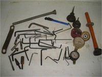Allen Wrenches, Oil Cans, Gauges and More