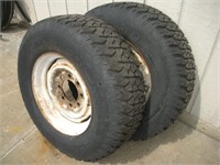 Tires and Rims, 9.5R16.5LT, 8 Bolt-6.5