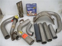Exhaust Pipes and Insulating Wrap