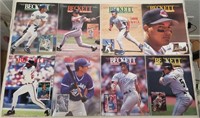 (8) Vintage Back Issue Beckett Baseball Card Mag