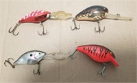 (4) Fishing Lures (Luhr Jensen & Others)