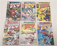 (6) Vintage Marvel The Human Fly Comic Books