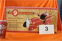 TOY HOOK & LADDER TRUCK, LOTS OF DETAIL