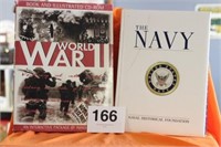 2) BOOKS ON HISTORY OF WWII & THE NAVY