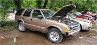 1997 Chevrolet Blazer 1GNCS13W0VK221291 Key