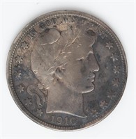 Coin 1910-S Barber Half Dollar In Fine