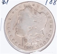 Coin 1881-CC Morgan Silver Dollar - Rare