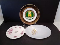 Glass Assortment Decor Plates; Royal Albert ;