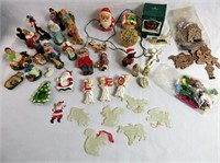 Vintage Christmas Ornaments and Nativity Figurines
