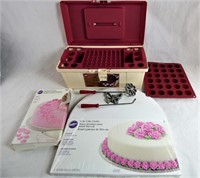 Cake Decorating Tool Caddy with Accessories