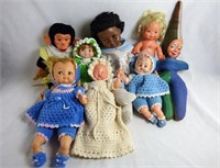 Group of Vintage Dolls from 1960's-1970's