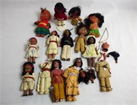 Group of Vintage Dolls- Indians