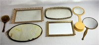 Vintage Vanity Mirror Trays & Dresser Accessories