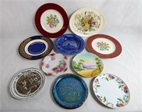 Assortment of Antique Collectible Plates