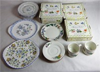 Variety of Flower Design Dinnerware & Plates