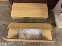 (2 BOXES) POLY BAGS. 1MIL, 20 X 30, 500 COUNT