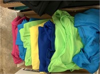 (7) AUGUST SPORTWEAR SHIRTS - ASSORTED COLORS