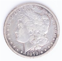 Coin 1879-CC Morgan Silver Dollar